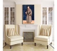 Raffaello s. Antonio da Padova quadro stampa tela dipinto telaio arredo casa