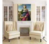 Raffaello s. Caterina Alessandria quadro stampa tela dipinto telaio arredo casa