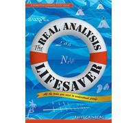Raffi Grinberg The Real Analysis Lifesaver (Tascabile)