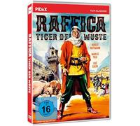 Raffica - Tiger der Wüste DVD Abenteuerklassiker von 1965 in restaurierter Fassung mit Robert Hoffmann und Marilù Tolo in exotischer Wüstenkulisse für Fans nostalgischer Action- und Abenteuerfilme