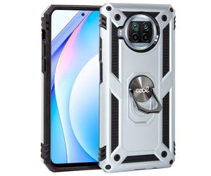 Raffinata custodia rigida con anello in argento per Xiaomi Mi 10T Lite