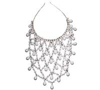 Raffinati cerchietti decorati con perle alla moda, stile vintage, per feste