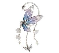 Raffinati orecchini a farfalla imitazione perle ornamenti accessori alla moda per le donne di moda casual goccia, Taglia unica, come descritto