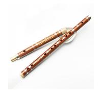 Raffinato strumento per suonare il flauto di bambù professionale con flauto traverso a due sezioni Prestazioni Professionali Flauto Di Bambù (Color : G)