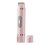 Raffio elettrico femminile, rasoio per le aree del viso e bikini - Raffermata a piombo a due pale offre una rasatura confortevole e delicata per le donne. Lei, moglie, taglio di capelli per il corpo a