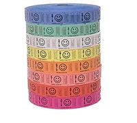 Raffle Tickets - 4 rotoli da 2000 Tickets) 8,000 Total Smile Raffle Tickets (4 colori assortiti)