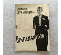 Raffles David Niven, Olivia de Havilland, May Whitty 1939 programma cinematog...