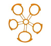 Rafforzamento delle mani: attrezzatura per l'allenamento della di presa resistente, allenatore compatto per migliorare la e la flessibilità | Per l'allenamento a casa, ufficio, gim