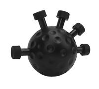Rafforzatore della Presa a Mano, Allenatore per Strumenti per Impennate per le in Gomma per L'avambraccio Forza di Costruzione del Muscolo (BLACK)