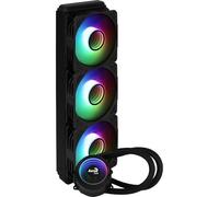Aerocool MIRAGEL360, Raffreddamento Liquido CPU, 3 Ventole ARGB 12cm, TDP 550W, Nero