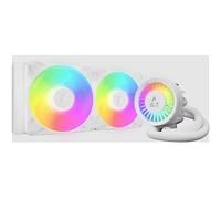 ARCTIC Liquid Freezer III Pro 280 A-RGB (bianco) - Dissipatore AIO CPU, 2 x 140 mm Raffreddamento Liquido, Radiatore 38 mm, Pompa PWM, Fan VRM, AM5/AM4, Intel LGA1851/1700 Telaio Contatto - Bianco