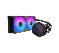 Cooler Master MasterLiquid Atmos II 240 Pixel LED Black Processore Kit di raffreddamento a liquido 12 cm Nero 1 pz