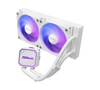 Refrigerazione Liquida AsRock Pro White 240 ARGB 2 Ventole ARGB