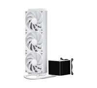 TRYX Panorama SE 360 | 360 mm AIO bianco, display AMOLED curvo da 6,5", pompa Asetek, 280 W TDP, ventola ARGB per Intel LGA 1851/1700/1200/115X AMD AM5/AM4