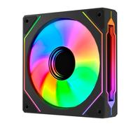 Abysm Gaming Ventilatore PC ARCLIGHT 3.0 ARGB, 120 mm, controllo PWM, nero