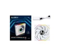 Raffreddamento ad aria Lian Li 120mm UNIFAN TL-LCD Wireless ARGB 1900RPM LCD bianco
