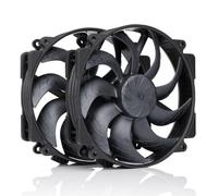 Raffreddamento ad aria Noctua 140mm NF-A14x25r G2 PWM Kit Push/Pull Chromax Black