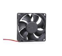 24829 sistema di raffreddamento per computer Universale Ventilatore 8 cm Nero 1 pz, Ventola Nero, Ventilatore, 8 cm, 1000 Giri/min, 6000 Giri/min, 50 dB, 130,83 m³/h