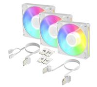 Raffreddamento Aria ARCTIC 140 mm BioniX P14 A-RGB Bianco PWM 3 pezzi
