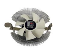 LC-POWER LC-CC-85 Cosmo Cool | Dissipatore CPU a Basso Profilo Alto 45 mm con Ventola da 80 mm | TDP 70 W, da 800 a 2200 Giri | Intel LGA 1851 e 1700, AMD AM5 e AM4, Montaggio a Push Pin