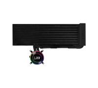 Lian Li HYDROSHIFT II LCD-C 360N Fanless ARGB AiO Wasserk?hlung - schwarz (GHS2LCD36B)