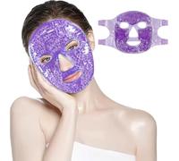 Raffreddamento della maschera per gli occhi per il viso per il ghiaccio per ridurre pacchetto per occhiali per viso calda e freddo riutilizzabile con supporto morbido per l'emicrania, sotto la