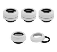 Corsair Connettore Hydro X Series XF per tubi rigidi Ø14 mm Confezione da 4 pezzi Bianco