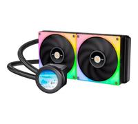 Raffreddamento Liquido Thermaltake TOUGHLIQUID Ultra 280 RGB 280mm 2 Ventole LCD Rotante