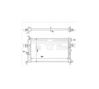 Raffreddamento Motore Raffreddamento 725 - 0038 della R