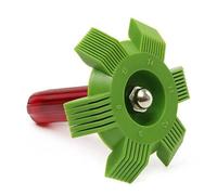 Raffreddamento motore Set di pettini per alette per condizionatori d'aria, spazzola per condensatore, evaporatore, kit pulizia per riparazione radiatore e(Type1)