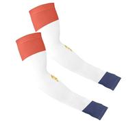 Raffreddamento per l'estate di raffreddamento a compressione maniche per uomo donna per uso quotidiano elastico per la maggior parte delle braccia bandiera città New Orleans Louisiana