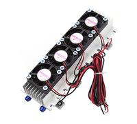 Raffreddamento Portatile 12V 17A 288W, TEC1-12706 Dispositivo di Raffreddamento ad Aria Refrigerata per Freddo Termoelettrico DIY 4-Chip