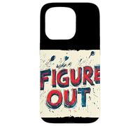 Raffreddare Figura Fuori Discorso Emblema Custodia per iPhone 15 Pro