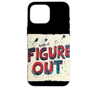 Raffreddare Figura Fuori Discorso Emblema Custodia per iPhone 16 Pro Max