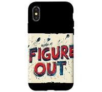 Raffreddare Figura Fuori Discorso Emblema Custodia per iPhone X/XS