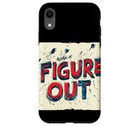 Raffreddare Figura Fuori Discorso Emblema Custodia per iPhone XR