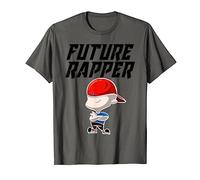 Raffreddare futuro rapper regalo per gli amanti del rap artista bambini laurea Maglietta