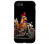 Raffreddare il motore di moto con questo costume da pollo Rocker Custodia per iPhone SE (2020) / 7/8