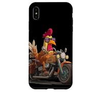 Raffreddare il motore di moto con questo costume da pollo Rocker Custodia per iPhone XS Max