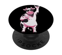 Raffreddare la mucca Bandana Doppio Rock Segni Punk Mascotte Grafico Con PopSockets PopGrip Adesivo