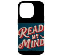 Raffreddare Leggi la mia Mente Discorso Emblema Custodia per iPhone 14 Pro