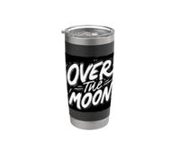 Raffreddare Sopra la Luna Emblema Look Bicchiere termico in acciaio inox doppia parete