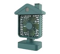 Raffreddato ad acqua Fan Desk Air Cooler Fan Per W/Luce Notturna Per W/Doppio Ricaricabile Per Di Figurine Home Decor Black Art