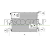 Radiatore Per Audi Q7 (4l) Dal 2006 Al 2009 Ad830r002 7l6121253c