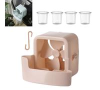 Raffreddatore A Pavimento Ventilatore Con Cubettos Di Ghiaccio, Porta Di Ghiaccio Sospesa Per Ventilatore, Ventole Raffreddamento Adattatore nebbias, Raffreddatore D'aria Senza Perforazione(B)