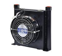 Raffreddatore ad aria idraulico da 1/2" Raffreddamento ad olio AF1025T-CA Ventola di scambio termico del radiatore raffreddato ad aria Ampiamente applicabile(DC 12V)