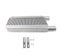 Raffreddatore aria turbo Intercooler Da 3 Pollici In Alluminio Con Montaggio Turbo Da 24"x11"x3". Intercooler in alluminio, radiatore a piastra da 2,5" sullo stesso lato Scambiatore aria-aria