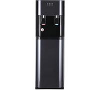 Raffreddatore d'acqua con indicatore di bottiglia vuota, dispenser di acqua calda e fredda per casa e ufficio, blu grigio