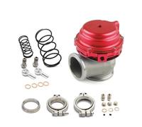 Raffreddatore D'acqua Turbo Esterno Wastegate Da 44 Mm Con Flangia Hardware MV-R Raffreddato Ad Acqua Rosso Blu Nero Valvola EGR(Rosso)