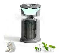 Raffreddatore D'Air Silenzioso Ad Evaporazione, Raffreddamento Con Nebbia Fredda, 3 Velocità Di Ventilazione, Serbatoio D'Acqua Da 880ml, Senza Tubo Di Scarico, Per Camera, Ufficio, Campeggio (Verde)